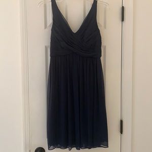 David’s bridal bridesmaid dress Marine